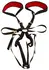 Bad Kitty Body Swing Adjustable Harness with Red Padding, 120kg Max Load