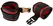 Bad Kitty Neck to Wrist Bondage Set Black/Red Adjustable with Blindfold