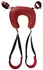 Bad Kitty Neck-Cushion-Thigh System Red & Black Adjustable Set