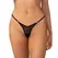 Obsessive Lopelly Thong Black - Minimalist Design with Decorative Accent