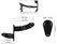 You2Toys RC Vibrating Double Strap-On Adjustable Silicone Black
