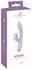 beau coeur Rivano Curved Rabbit Vibrator, Dual Motor, Soft Silicone, 20.4cm