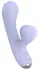 beau coeur Rivano Curved Rabbit Vibrator, Dual Motor, Soft Silicone, 20.4cm