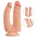 Nature Skin Bendable Double Penetrator Movable Skin TPE 20/19cm