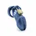 CB-X CB-6000 Chastity Kit Glitter Blue - Adjustable ABS System