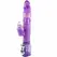 BAILE Lilac Rabbit Up & Down Rotator Superstimulator Gelatin System 18.5cm