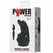 BAILE Power Head Interchangeable Hand-Shaped Attachment Black