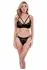 Baci 2 PCS. ECO Strappy Bra and Panty Set Black S/M - Sustainable Lace