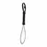 Sportsheets Edge Metal Loop Spanker Black - Precision Impact Tool