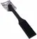 Sportsheets Edge Spiked Paddle Black - Silicone Impact Tool, Metal Core