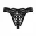 Bedroom Fantasies Chastity Cage Panty Black - Adjustable Harness System