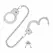 Bedroom Fantasies Metal Handcuffs Silver - Durable Classic Accessory