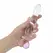 Gildo No. 37 Glass Intimate Device Heart Shape 18 cm Transparent