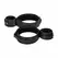 Bedroom Fantasies Thigh & Wrist Restraint Set Adjustable Black