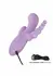 CalExotics Bend & Hold Triple Rumbler Flexible Vibrating Massager, Silicone, Black