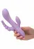 CalExotics Bend & Hold Triple Rumbler Flexible Vibrating Massager, Silicone, Black