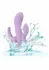 CalExotics Bend & Hold Triple Rumbler Flexible Vibrating Massager, Silicone, Black