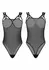 Kinky Diva Piquant Cupless Body by Insane Sexy - Adjustable, Elegant Black Bodysuit