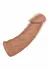 CalExotics Vibrating Extension 7 Inch 17.25cm Silicone Intimate Enhancer Black