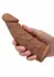 CalExotics Vibrating Extension 7 Inch 17.25cm Silicone Intimate Enhancer Black
