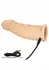 CalExotics Vibrating Extension 7 Inch 17.25cm Silicone Intimate Device USB-C Black