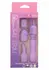 Travel Teaser Kit Rechargeable Massager 4 Attachments Waterproof IPX7