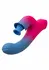 CalExotics Dual Stimulator Suction Vibrator Flexible Silicone Pink