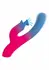 CalExotics Dual Stimulator Suction Vibrator Flexible Silicone Pink