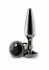 nsnovelties Tapered Plug Medium Chrome-Plated Aluminum Plug