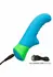 Ridged-G Vibrator Dual Action Silicone, Waterproof, USB Rechargeable