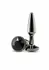 nsnovelties Tapered Plug Small Chrome-Plated Aluminum Intimate Accessory