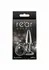 nsnovelties Tapered Plug Small Chrome-Plated Aluminum Intimate Accessory