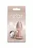 Blush Iridescent Plug Small Chrome-Plated Trainer, Compact Size