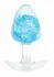 ToyJoy Crystal Large Plug - Liquid Silicone, Crystal Accent, Wide Base