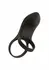 Closer Rechargeable Ring Feel Silicone Double Ring, 10 Modes, Waterproof