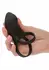 Closer Rechargeable Ring Feel Silicone Double Ring, 10 Modes, Waterproof