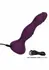 Deep Stud Probe Silicone Dual Motor Curved Intimate Device Black