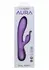 Aura Dual Bunny Vibrator Silicone Waterproof Rechargeable Pink
