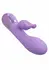 Aura Dual Bunny Vibrator Silicone Waterproof Rechargeable Pink