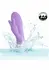 Aura Dual Bunny Vibrator Silicone Waterproof Rechargeable Pink