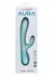 Aura Dual Ripple Silicone Massager 10 Modes Waterproof USB Blue