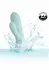 Aura Dual Ripple Silicone Massager 10 Modes Waterproof USB Blue