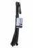 Heart Throb Flogger with Heart Accents and Soft Tassels, Black/Red