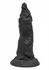 Monster Dong The Werewolf Liquid Silicone Intimate Machine Black 25cm