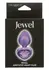 CalExotics Jewel Diamond Heart Plug Small - Elegant Nickel-Free Intimate Accessory