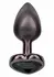 CalExotics Jewel Diamond Heart Plug Small - Silver, Elegant Nickel-Free Design