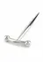 DickVader Mr. Steel Round Tip Intimate Plug Stainless Steel 8713221840240