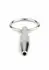 Mini Fucker Open Plug Black - Compact Anatomical Silicone Plug