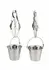 Mr. Steel Nipple Clamps with Adjustable Stainless Steel Buckets 8713221840127