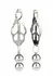 Mr. Steel Clover Nipple Clamps with Adjustable Weights Stainless Steel